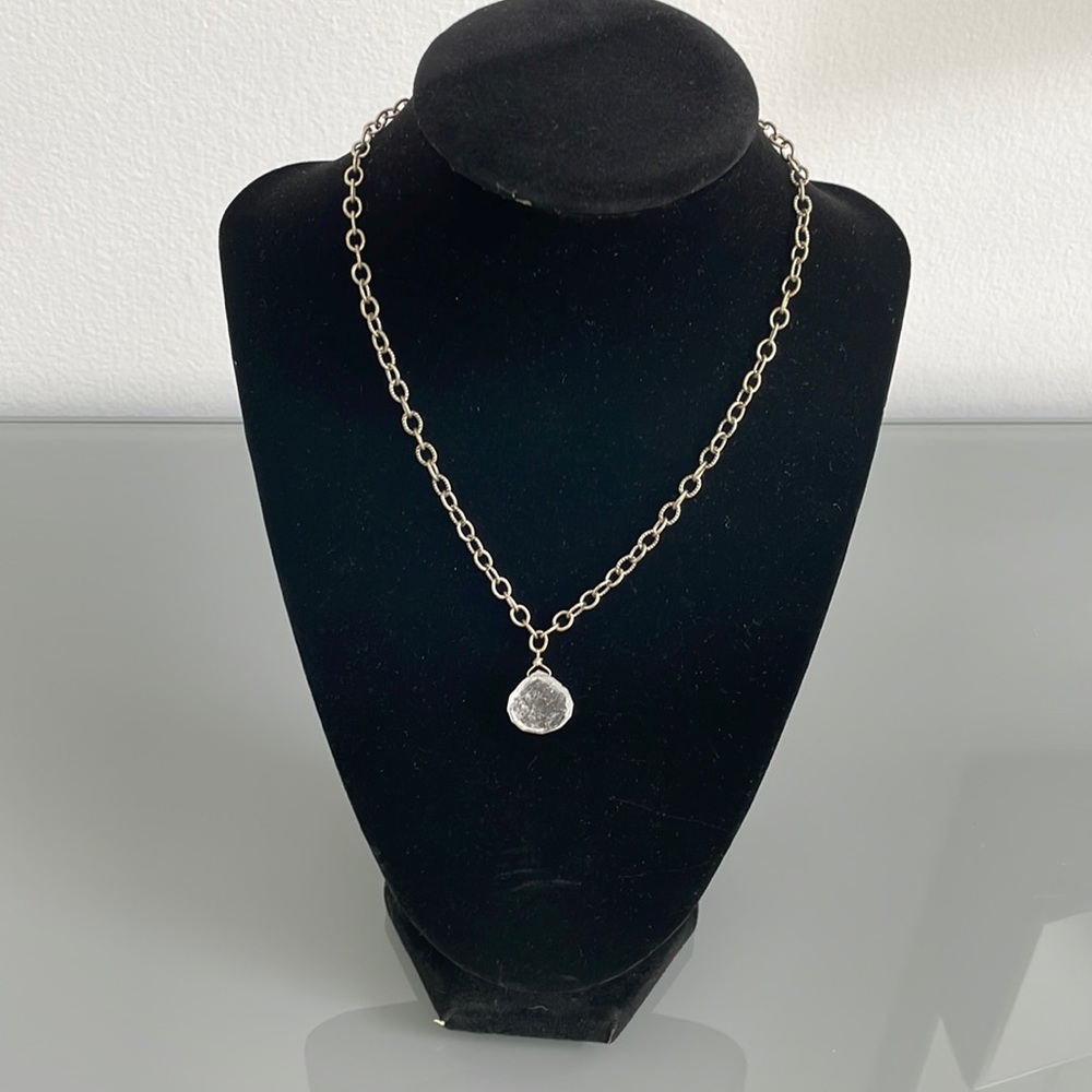 Peggy Li crystal pendant necklace